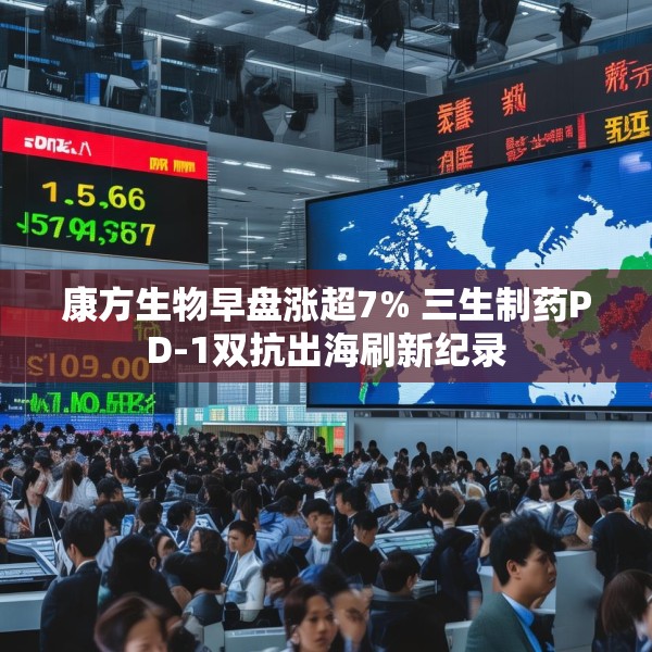 康方生物早盘涨超7% 三生制药PD-1双抗出海刷新纪录