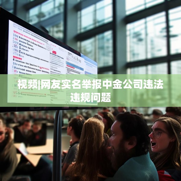 视频|网友实名举报中金公司违法违规问题