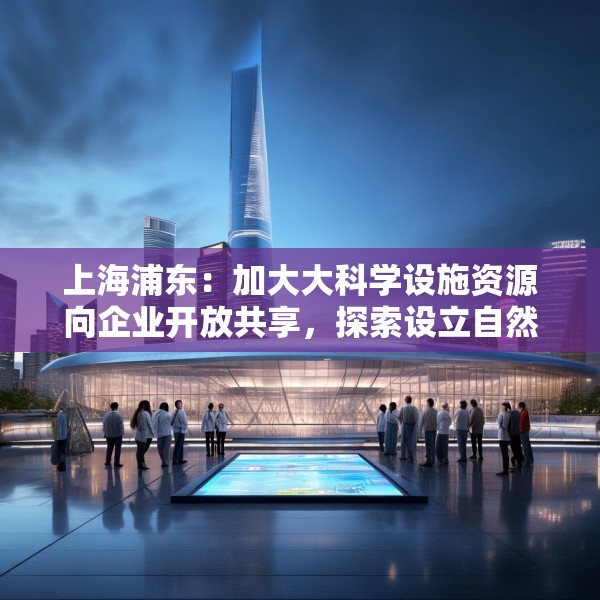 上海浦东：加大大科学设施资源向企业开放共享，探索设立自然科学基金