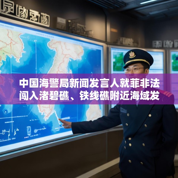 中国海警局新闻发言人就菲非法闯入渚碧礁、铁线礁附近海域发表谈话