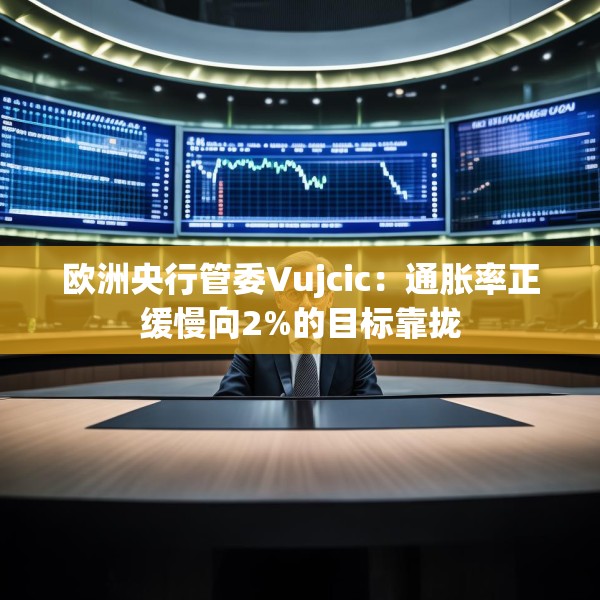 欧洲央行管委Vujcic：通胀率正缓慢向2%的目标靠拢