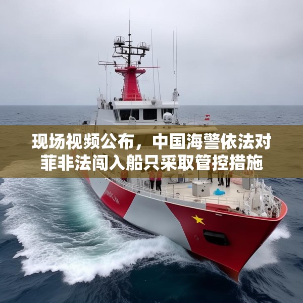 现场视频公布，中国海警依法对菲非法闯入船只采取管控措施