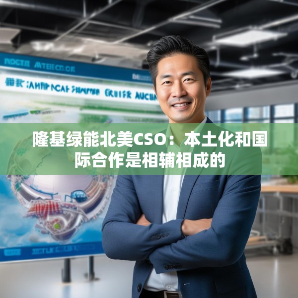 隆基绿能北美CSO：本土化和国际合作是相辅相成的