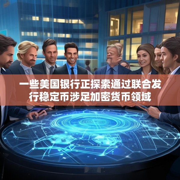 一些美国银行正探索通过联合发行稳定币涉足加密货币领域