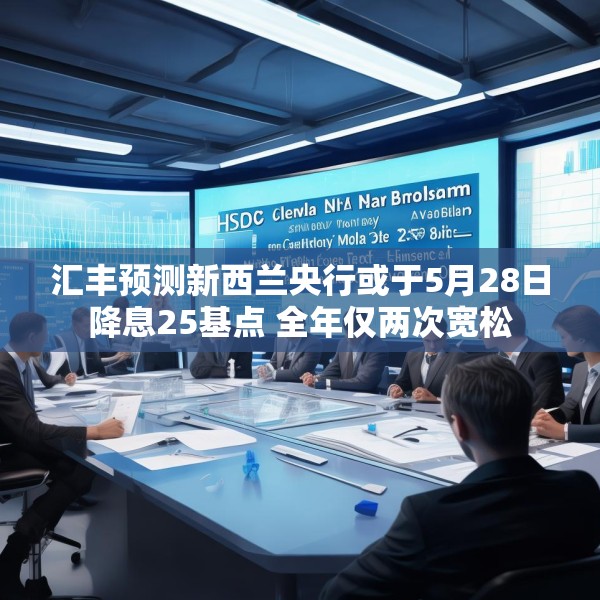 汇丰预测新西兰央行或于5月28日降息25基点 全年仅两次宽松