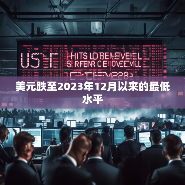美元跌至2023年12月以来的最低水平