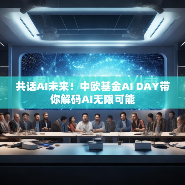 共话AI未来！中欧基金AI DAY带你解码AI无限可能