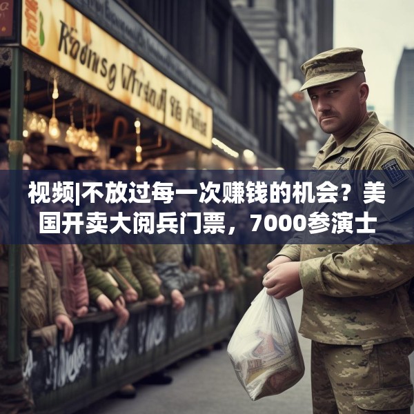 视频|不放过每一次赚钱的机会？美国开卖大阅兵门票，7000参演士兵一天只供一顿热餐