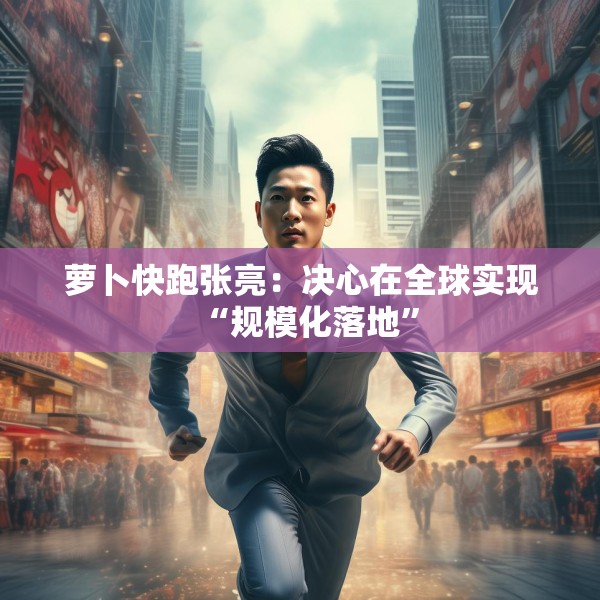 萝卜快跑张亮：决心在全球实现“规模化落地”