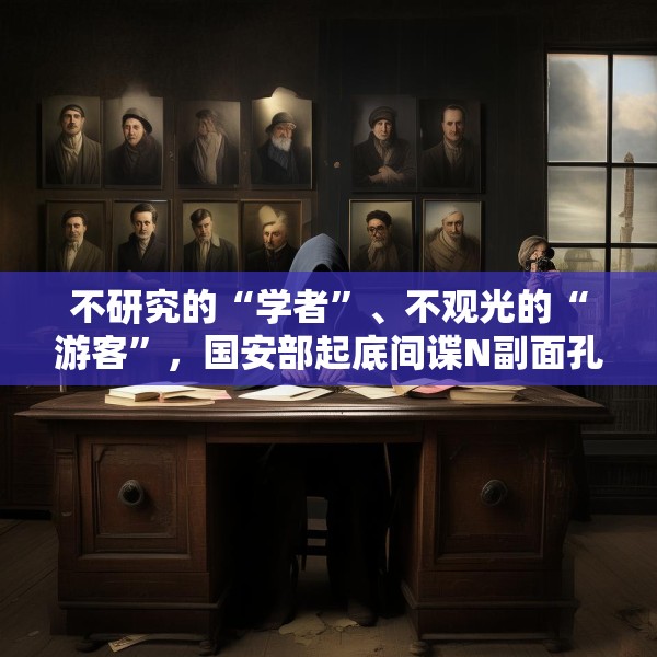 不研究的“学者”、不观光的“游客”，国安部起底间谍N副面孔