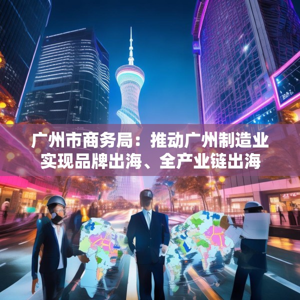 广州市商务局：推动广州制造业实现品牌出海、全产业链出海