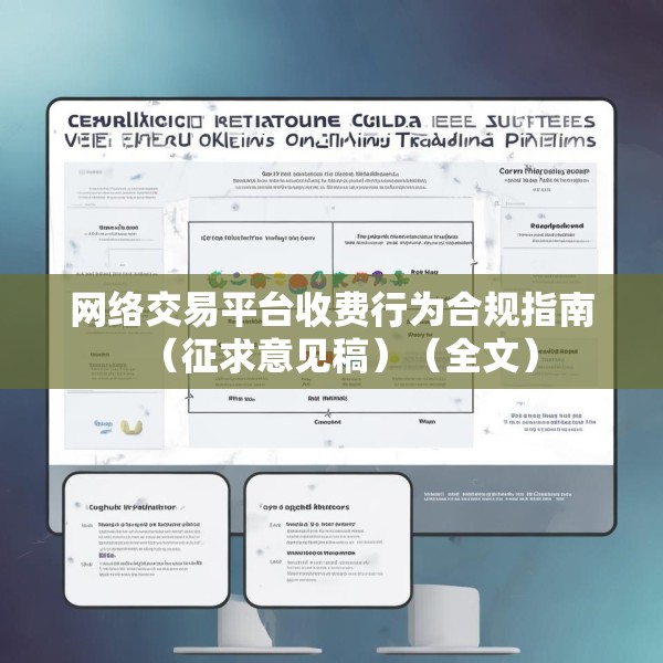 网络交易平台收费行为合规指南（征求意见稿）（全文）
