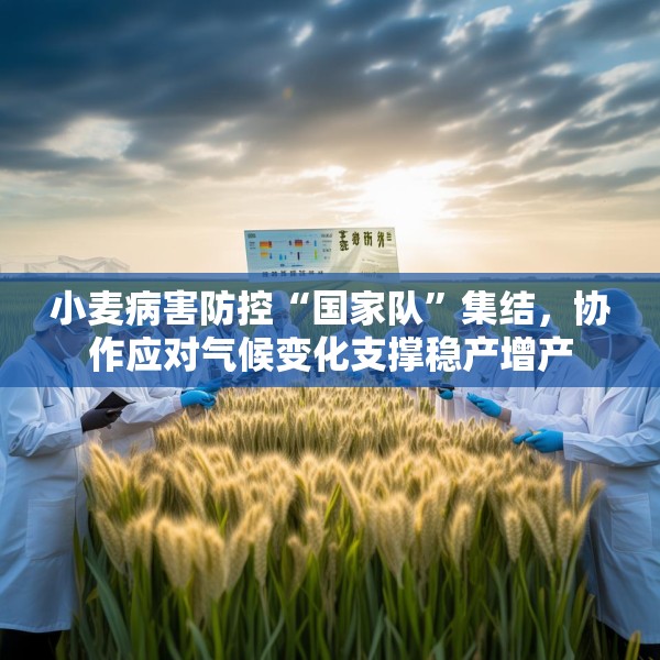 小麦病害防控“国家队”集结，协作应对气候变化支撑稳产增产
