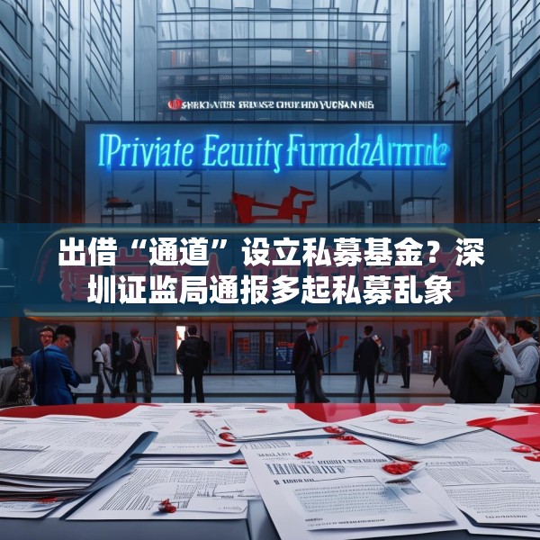 出借“通道”设立私募基金？深圳证监局通报多起私募乱象