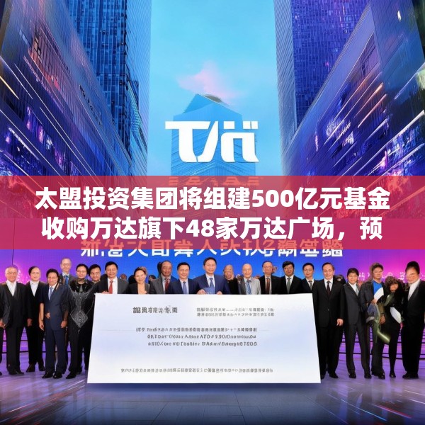 太盟投资集团将组建500亿元基金收购万达旗下48家万达广场，预计下半年交割