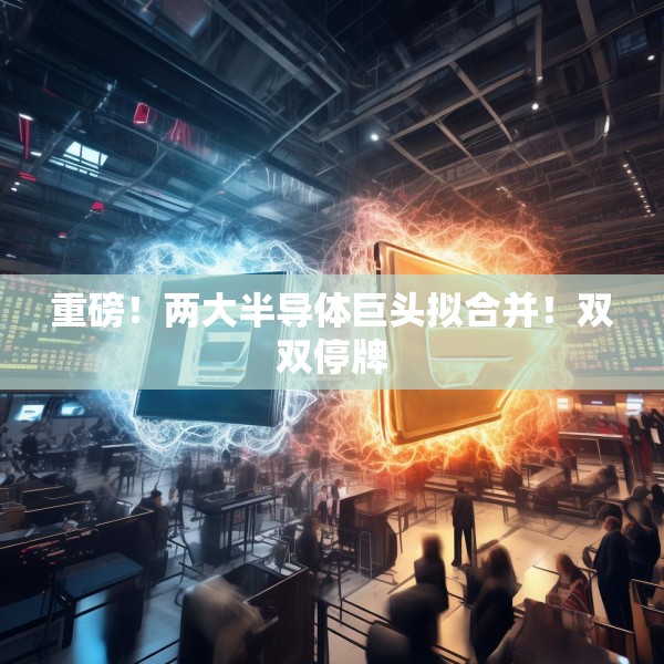 重磅！两大半导体巨头拟合并！双双停牌