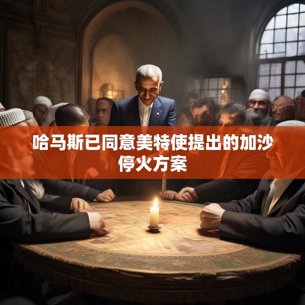哈马斯已同意美特使提出的加沙停火方案