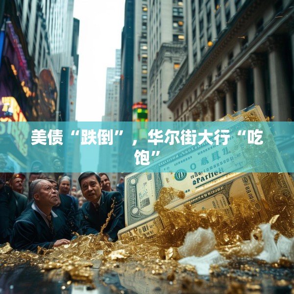 美债“跌倒”，华尔街大行“吃饱”