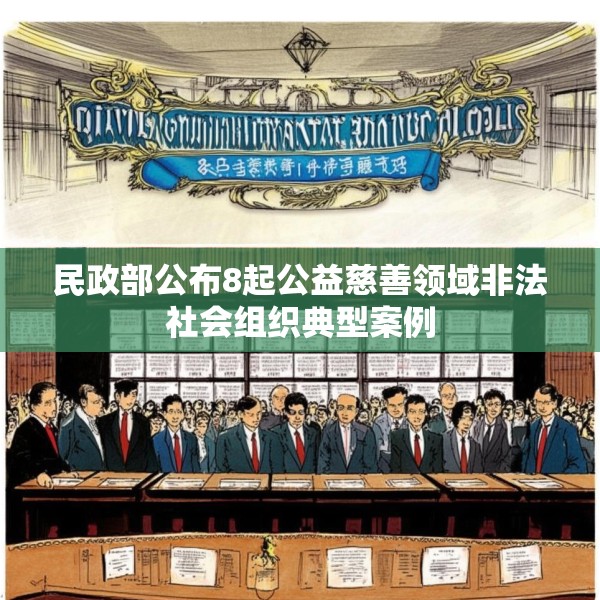 民政部公布8起公益慈善领域非法社会组织典型案例