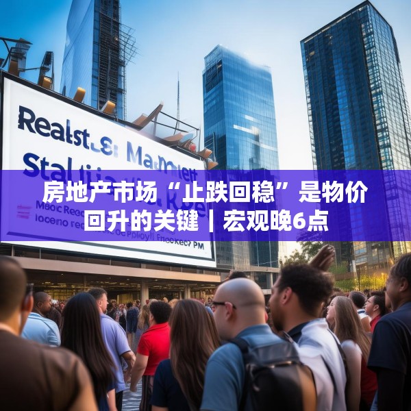 房地产市场“止跌回稳”是物价回升的关键｜宏观晚6点