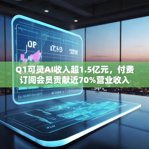 Q1可灵AI收入超1.5亿元，付费订阅会员贡献近70%营业收入