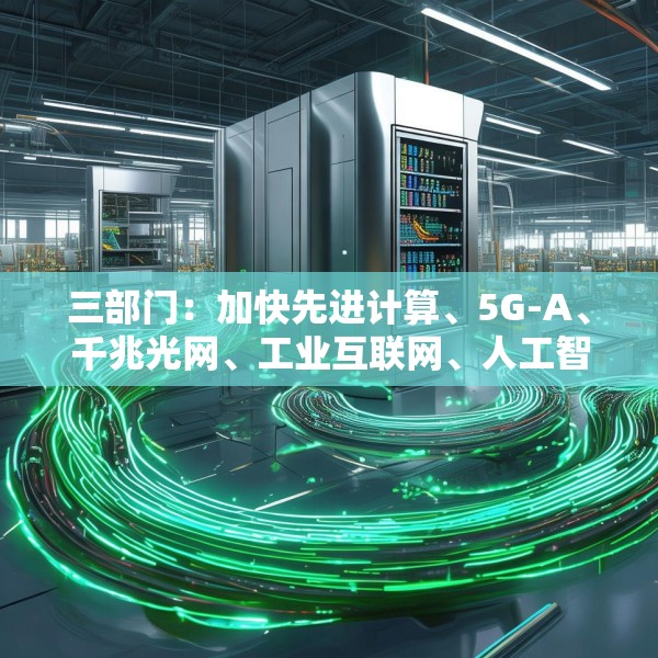 三部门：加快先进计算、5G-A、千兆光网、工业互联网、人工智能在电子信息制造业中的规模化应用