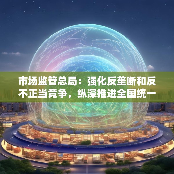 市场监管总局：强化反垄断和反不正当竞争，纵深推进全国统一大市场建设