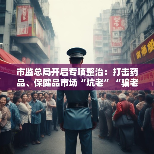 市监总局开启专项整治：打击药品、保健品市场“坑老”“骗老”