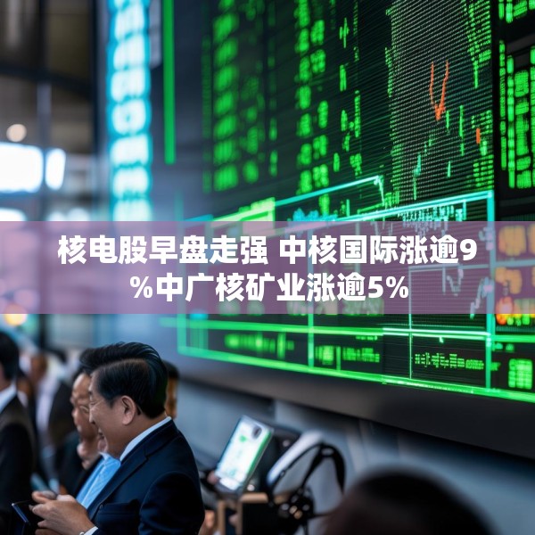 核电股早盘走强 中核国际涨逾9%中广核矿业涨逾5%