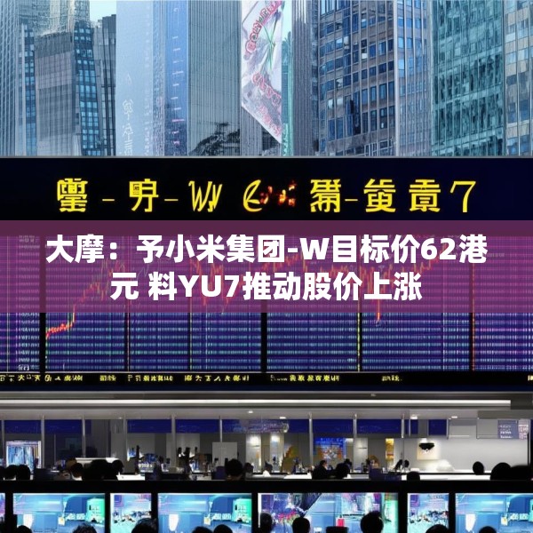 大摩：予小米集团-W目标价62港元 料YU7推动股价上涨