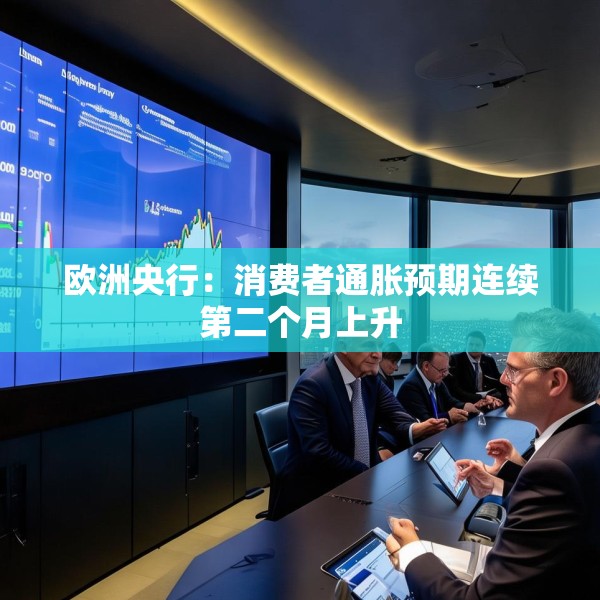 欧洲央行：消费者通胀预期连续第二个月上升