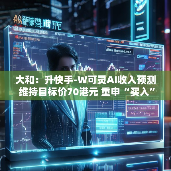 大和：升快手-W可灵AI收入预测 维持目标价70港元 重申“买入”评级
