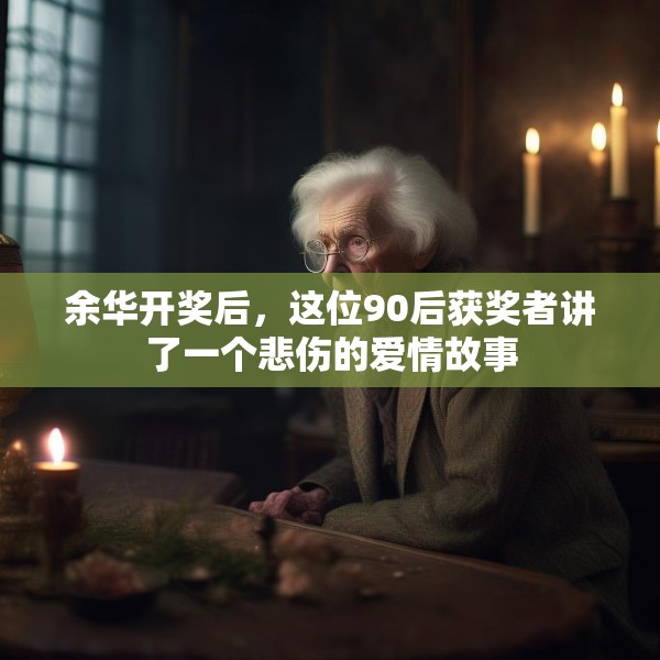 余华开奖后，这位90后获奖者讲了一个悲伤的爱情故事