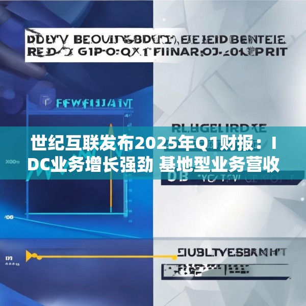 世纪互联发布2025年Q1财报：IDC业务增长强劲 基地型业务营收再创新高