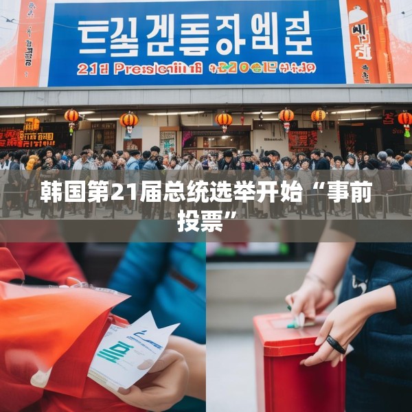 韩国第21届总统选举开始“事前投票”