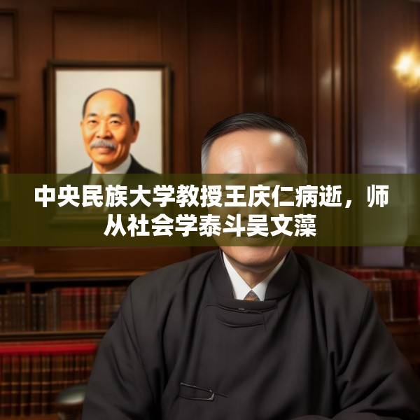 中央民族大学教授王庆仁病逝，师从社会学泰斗吴文藻