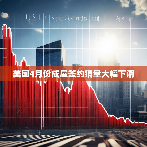 美国4月份成屋签约销量大幅下滑