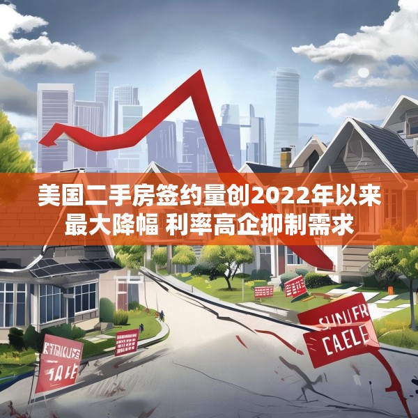 美国二手房签约量创2022年以来最大降幅 利率高企抑制需求