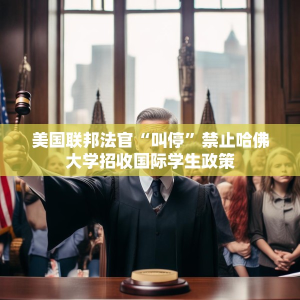 美国联邦法官“叫停”禁止哈佛大学招收国际学生政策