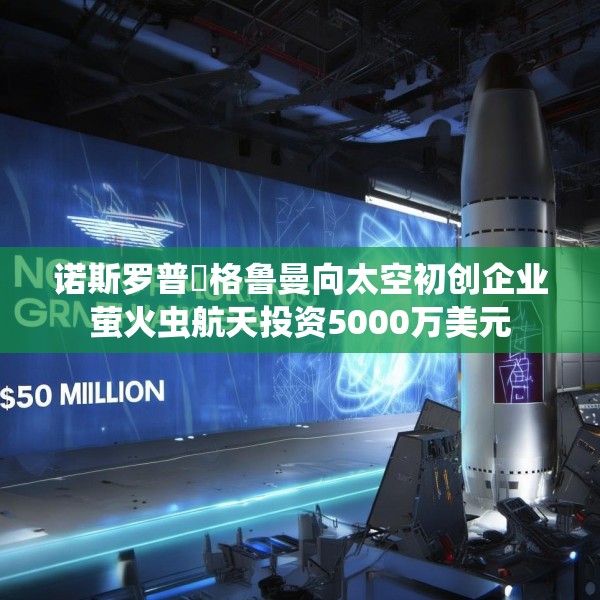 诺斯罗普・格鲁曼向太空初创企业萤火虫航天投资5000万美元