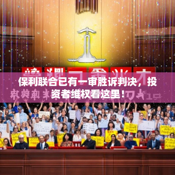 保利联合已有一审胜诉判决，投资者维权看这里！