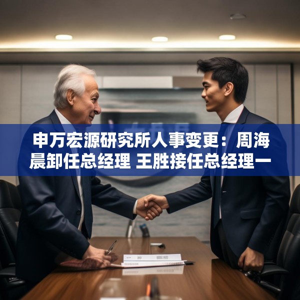 申万宏源研究所人事变更：周海晨卸任总经理 王胜接任总经理一职