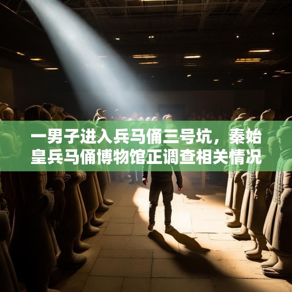 一男子进入兵马俑三号坑，秦始皇兵马俑博物馆正调查相关情况