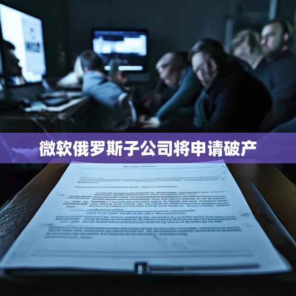 微软俄罗斯子公司将申请破产
