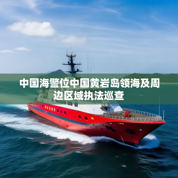 中国海警位中国黄岩岛领海及周边区域执法巡查