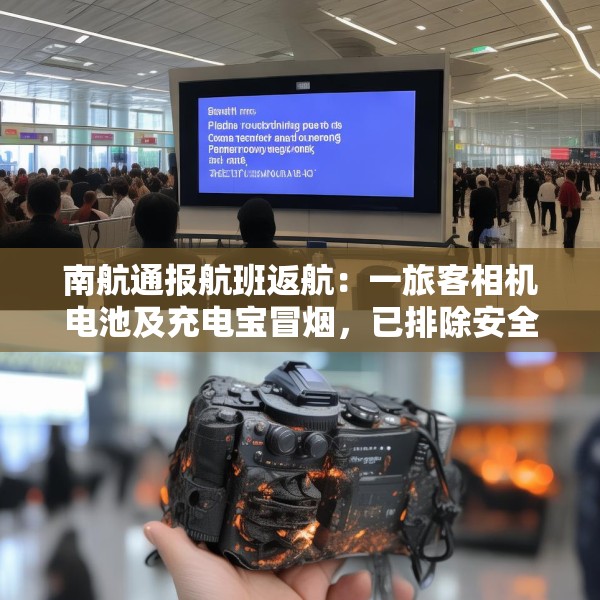 南航通报航班返航：一旅客相机电池及充电宝冒烟，已排除安全风险