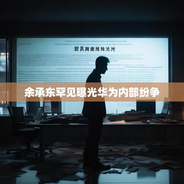 余承东罕见曝光华为内部纷争
