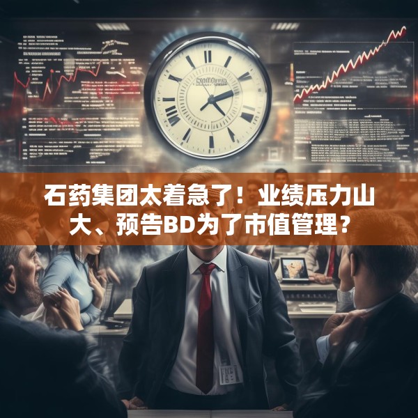 石药集团太着急了！业绩压力山大、预告BD为了市值管理？