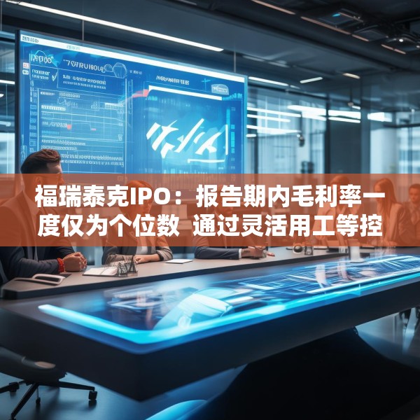 福瑞泰克IPO：报告期内毛利率一度仅为个位数  通过灵活用工等控制成本