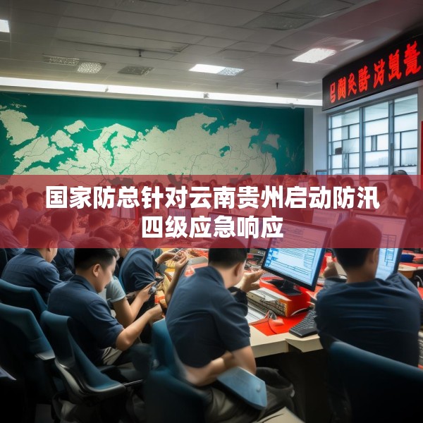 国家防总针对云南贵州启动防汛四级应急响应